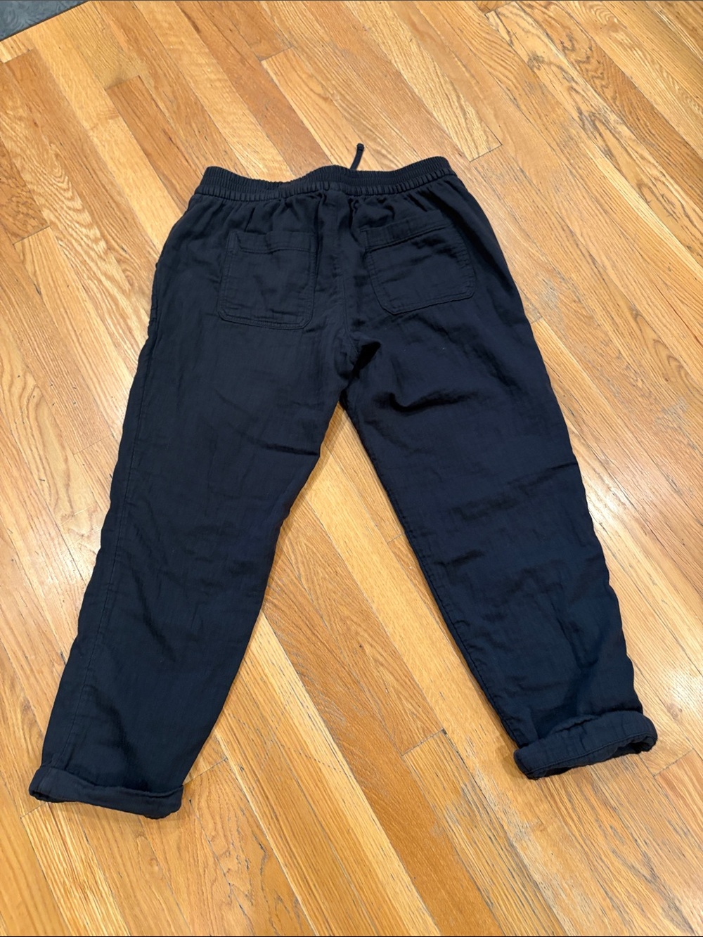 Old Navy Black Drawstring Jogger Pants - Picture 2 of 5
